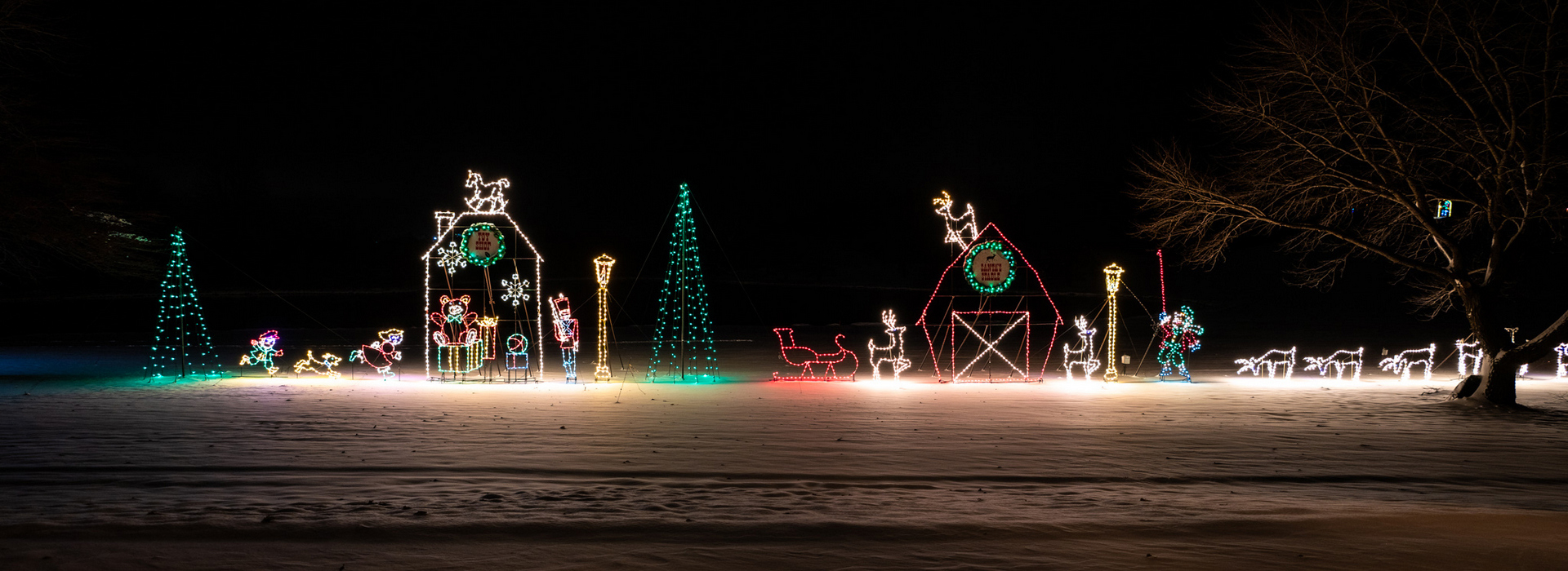 Trolley Tour Of Lights Christmas Activities Grand Geneva
