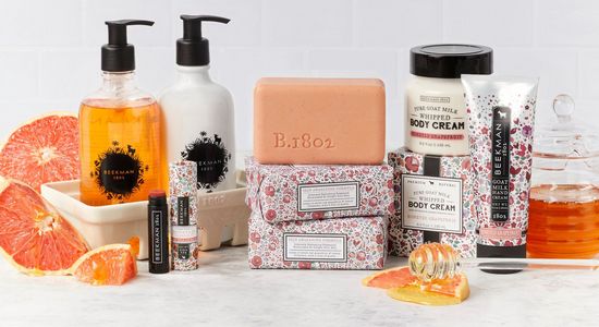 Selection of Beekman Body Care Line